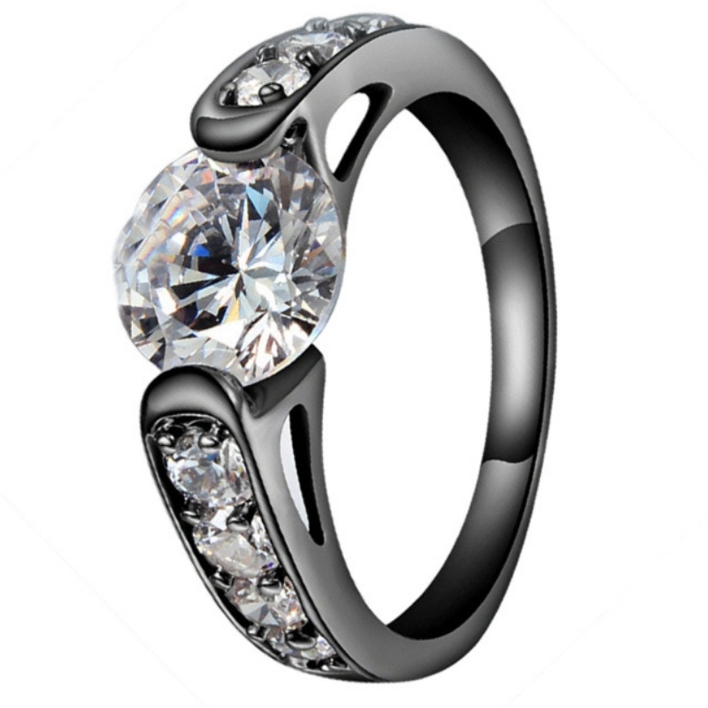 Ring - Black Gunmetal Love